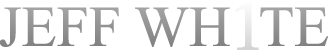 Jeff White grey rectangular logo