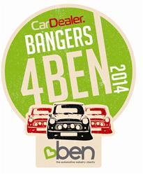 Car Dealer Bangers 4 Ben 2014 logo, black, green and red